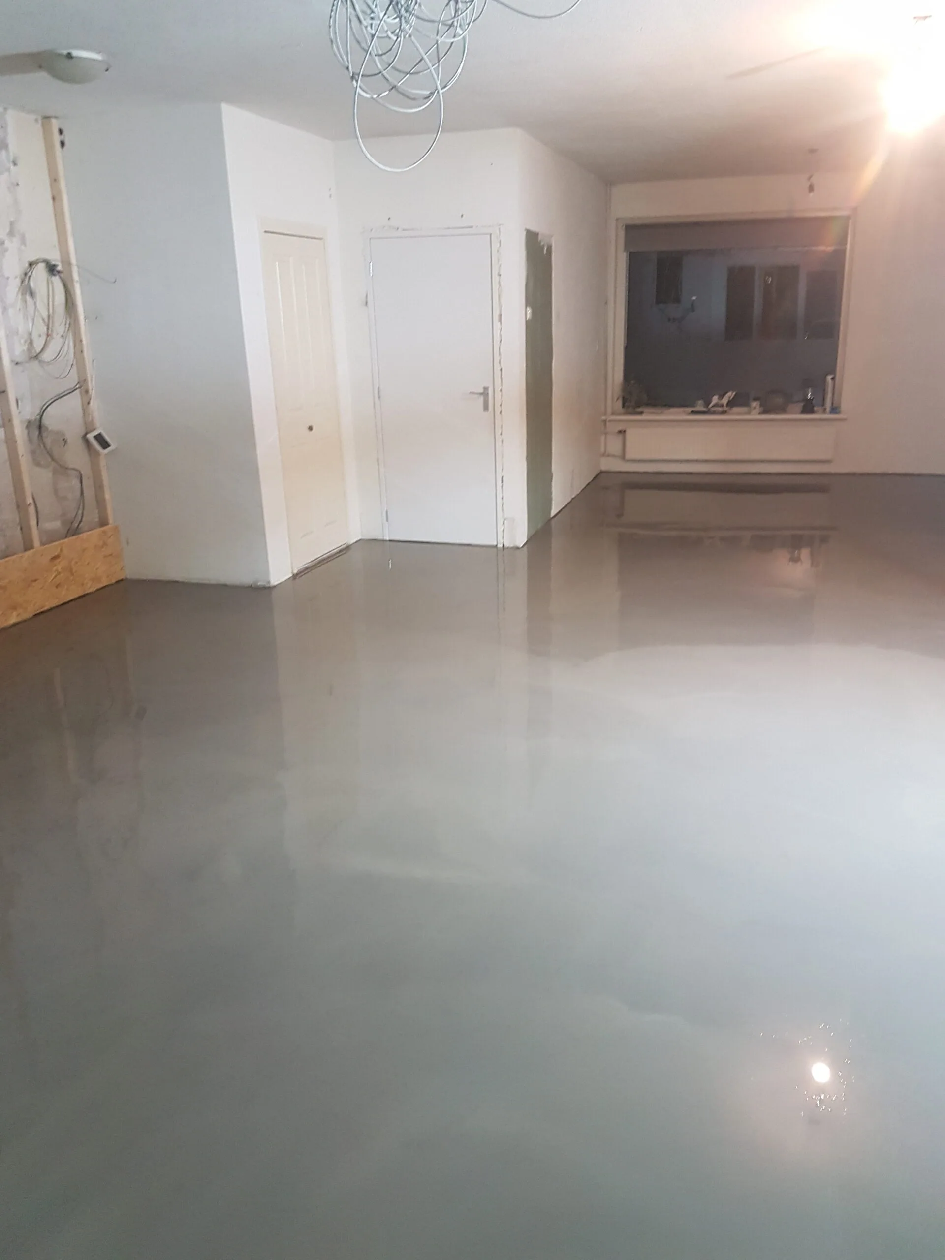 Voorbereiding vloer voor vloerverwarming